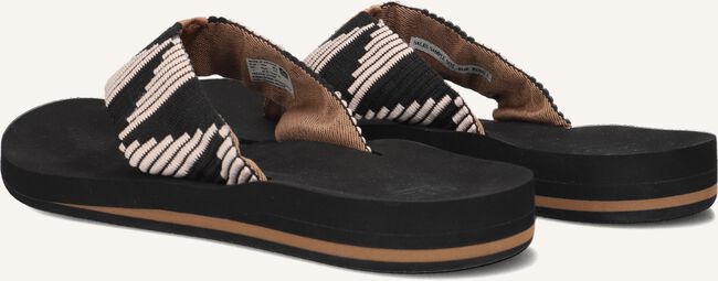Zwarte REEF Teenslippers SPRING WOVEN Zwarte REEF Teenslippers SPRING WOVEN - large