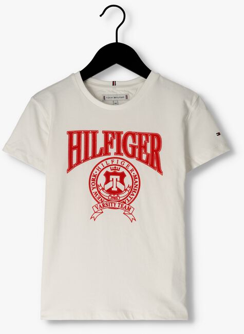 Witte TOMMY HILFIGER T-shirt HILFIGER VARSITY TEE S/S - large