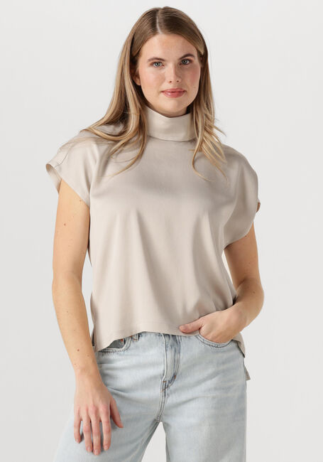 Beige DRYKORN T-shirt ALARIA 1 - large