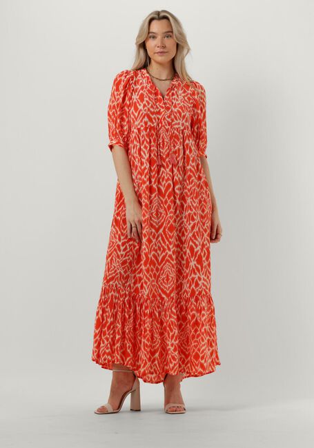 Oranje MOLIIN Maxi jurk LUCILLE - large