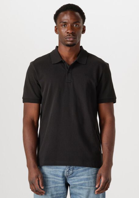 Zwarte SCOTCH & SODA Polo LOGO PIQUE POLO - large