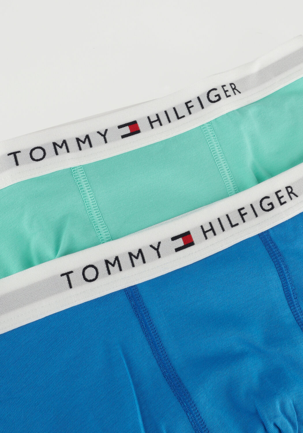 Blauwe TOMMY HILFIGER Boxershort 2P TRUNK - large