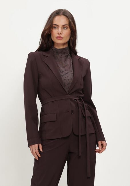 Bordeaux STUDIO ANNELOES Blazer Elin bonded blazer - large