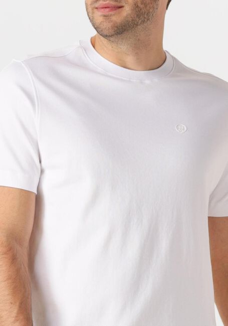 Witte CAST IRON T-shirt CREWNECK REGULAR FIT INTERLOCK ESSENTIAL - large