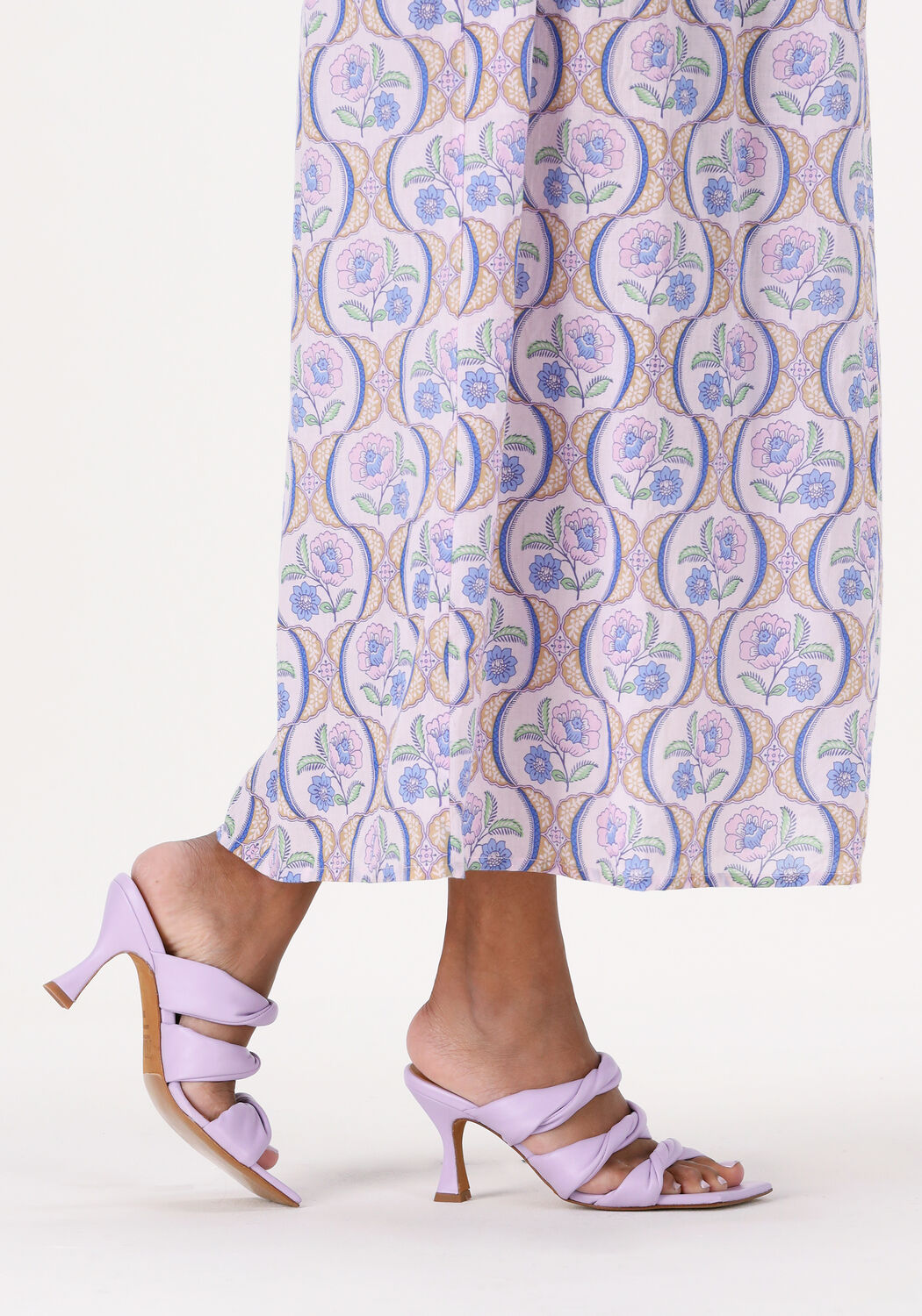 Paarse TORAL Muiltjes TWISTED - large