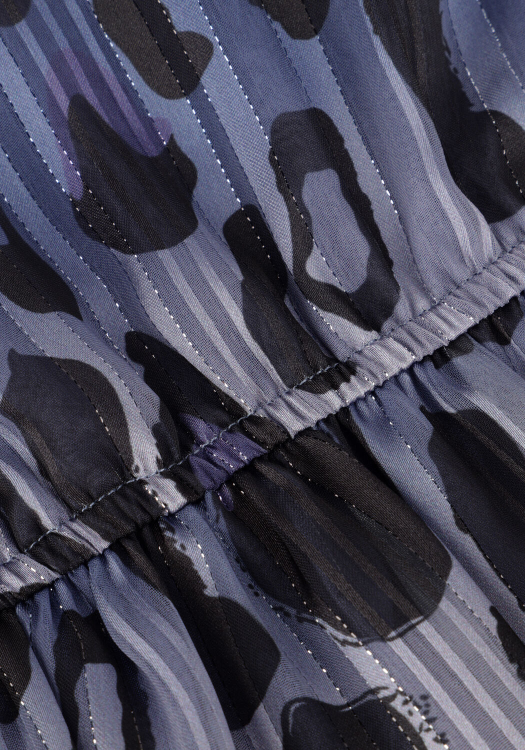 Blauwe IBANA Mini jurk DILLIA - large