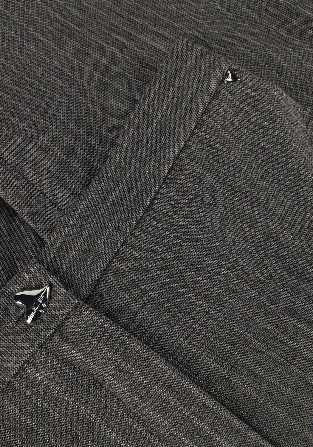 Grijze CAROLINE BISS Wijde broek 4530 - large