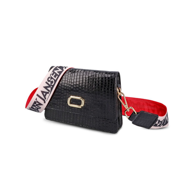 Zwarte JAN JANSEN Buideltas CLIMBING BELT BAG - large
