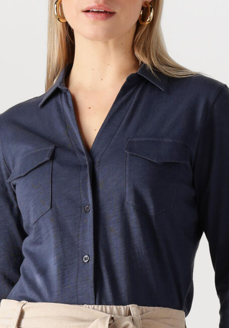 Donkerblauwe MOSCOW Blouses 71-04-TWILIGHT-3 - large