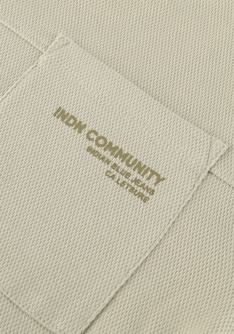 Ecru INDIAN BLUE JEANS T-shirt LOOSE FIT T-SHIRT STRUCTURE - large