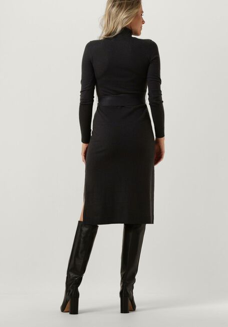 Donkergrijze SIMPLE Coltrui KNIT-VIS-PL-NYL-23 - large