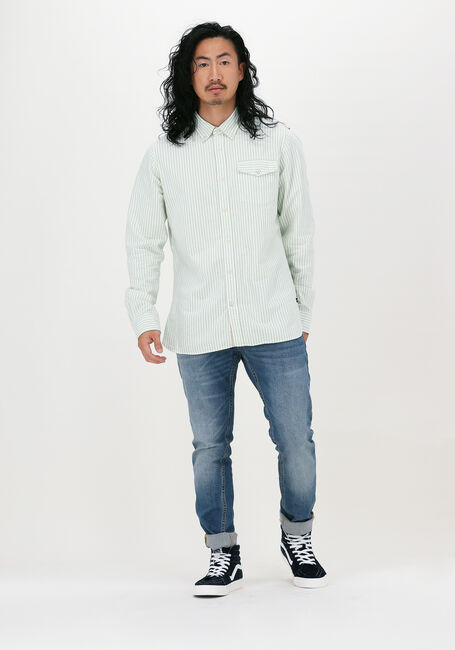 Groene SCOTCH & SODA Casual overhemd YARN-DYED STRIPED OXFORD SLIM  - large