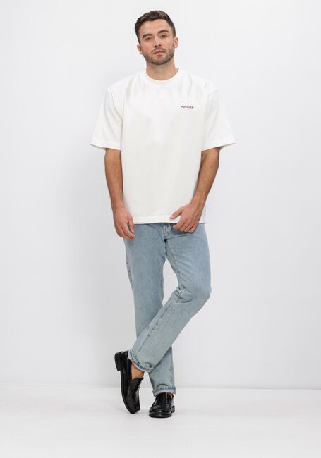 Ecru POCKIES T-shirt ALARMCLOCK TEE - large