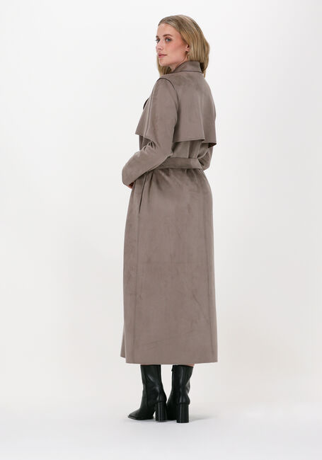 Taupe JANSEN AMSTERDAM Mantel COAT LONG - large