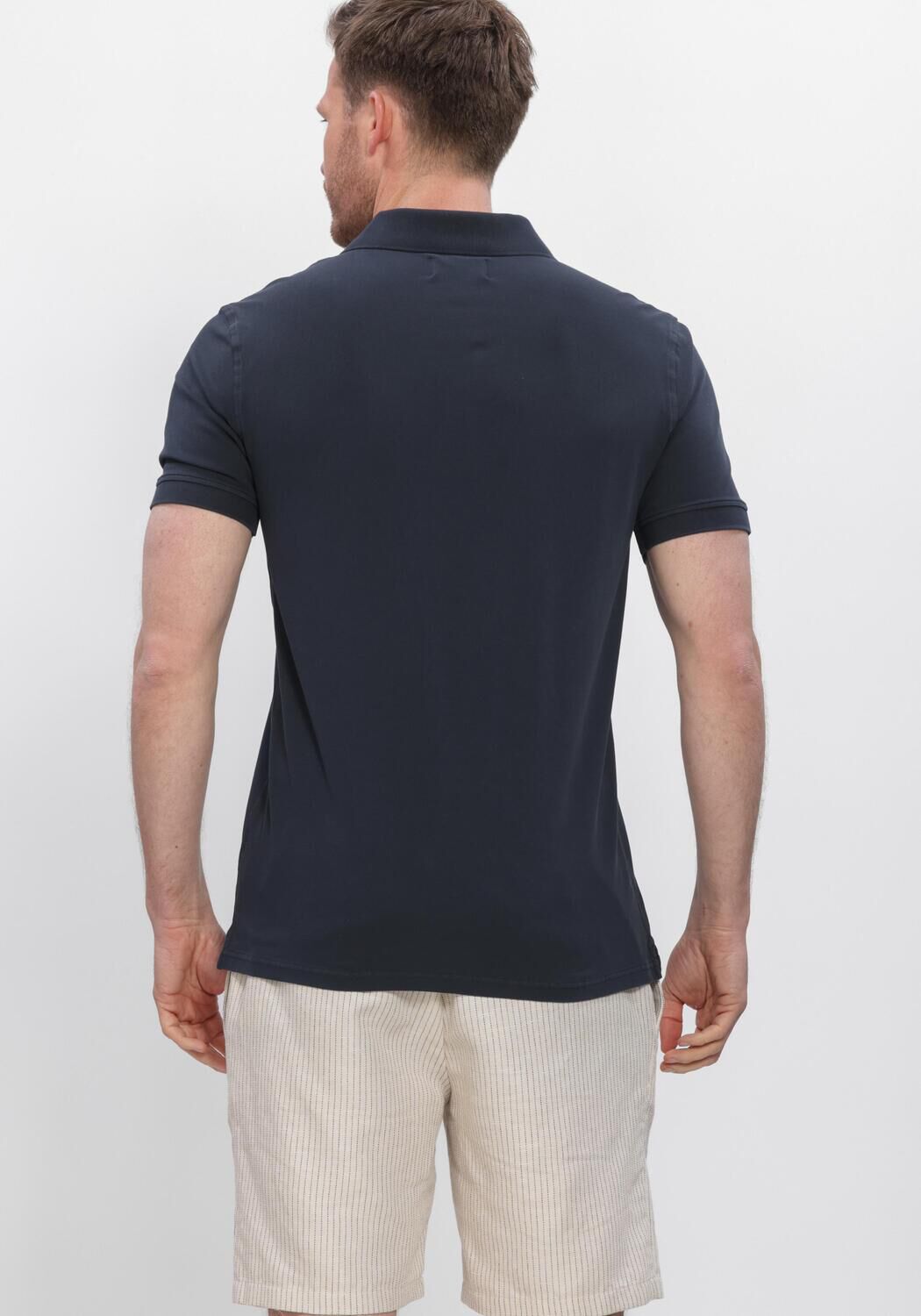 Donkerblauwe STEFANO LAURAN Polo POLO BJORN - large