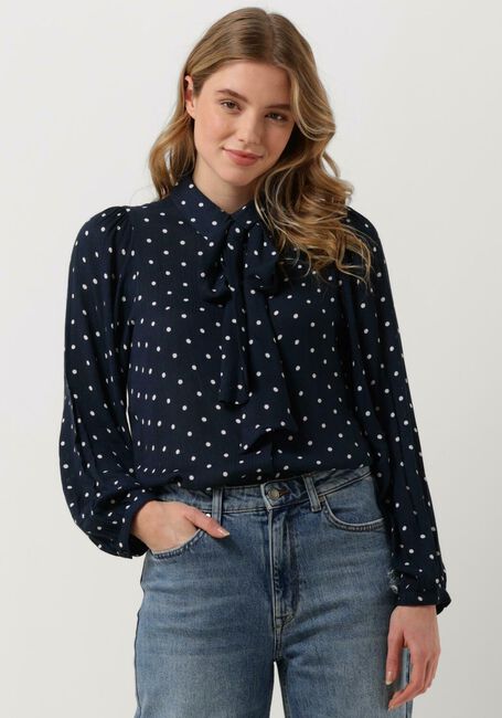 Donkerblauwe LOLLYS LAUNDRY Blouses ELLIE SHIRT - large