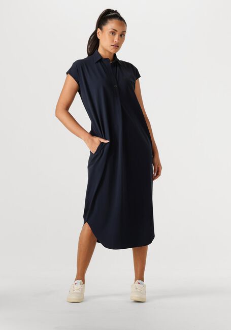 Donkerblauwe PENN & INK Midi jurk DRESS - large