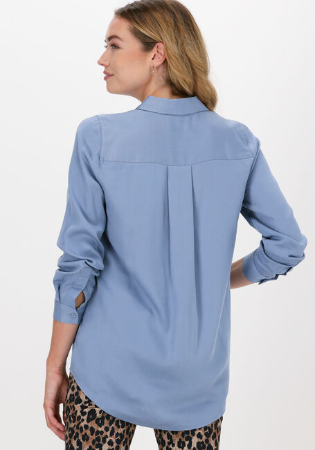 Blauwe JUST FEMALE Blouses OBI SHIRT - large