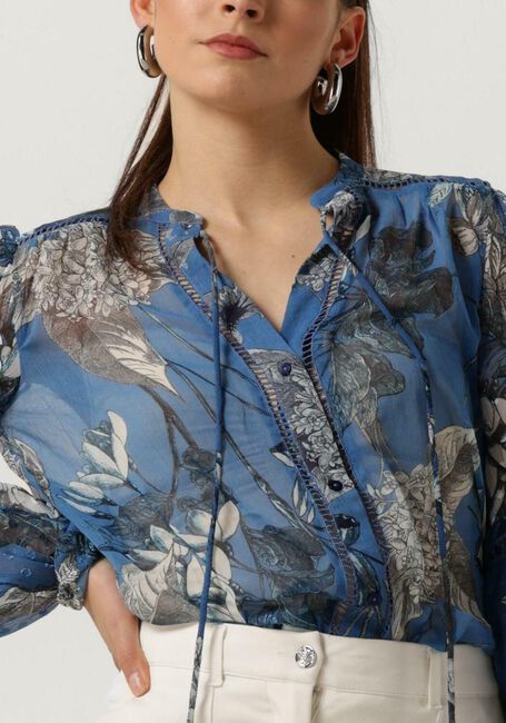 Blauwe GUESS Top JOSETTE TOP - large