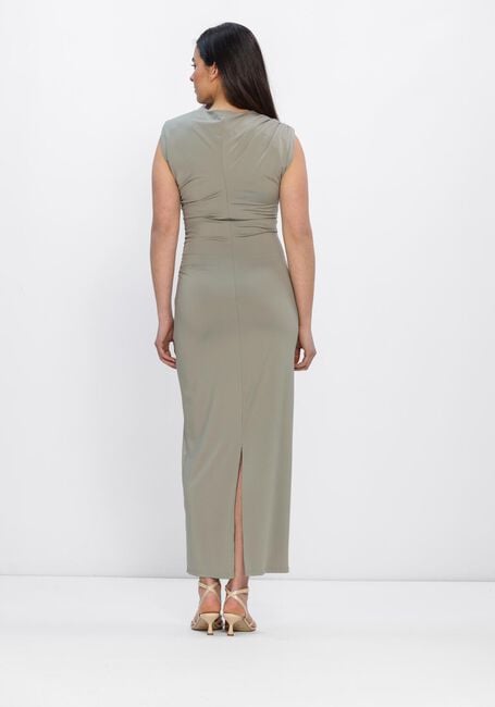 Groene ROSEMUNDE Maxi jurk BILLIE SL LONG DRAPE DRESS - large