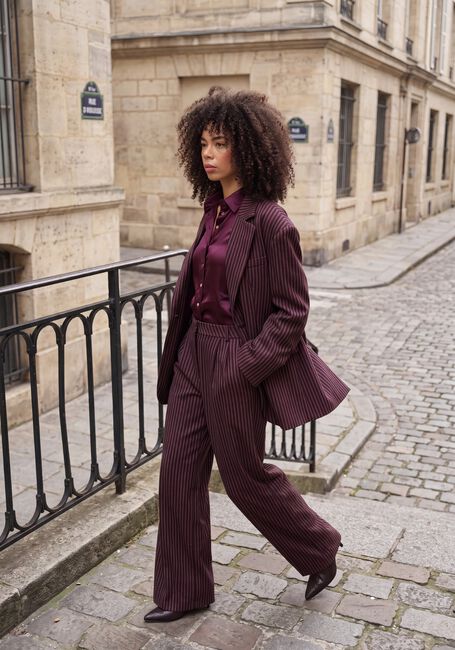 Bordeaux AMAYA AMSTERDAM Blazer CLAIR BLAZER STRIPE - large