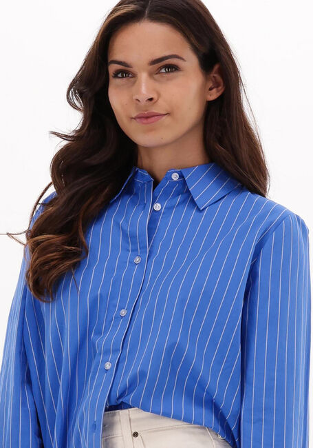Blauwe MODSTRÖM Blouses PERCY SHIRT - large