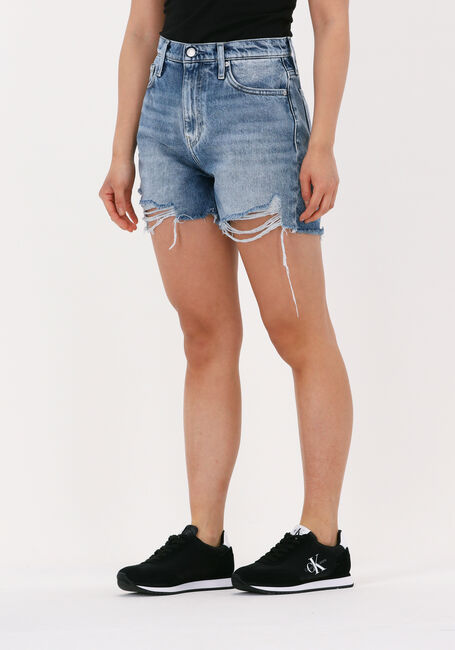 Blauwe CALVIN KLEIN Shorts MOM SHORT - large