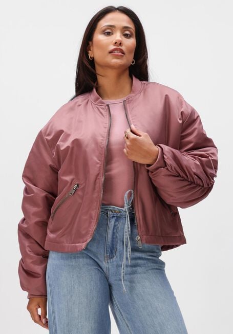 Roze OBJECT Jack OBJMARY NEW L/S LO SH BOMBER - large