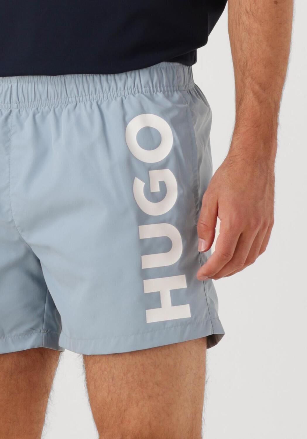 HUGO Heren Zwembroeken Abas 10257691 01 Lichtblauw