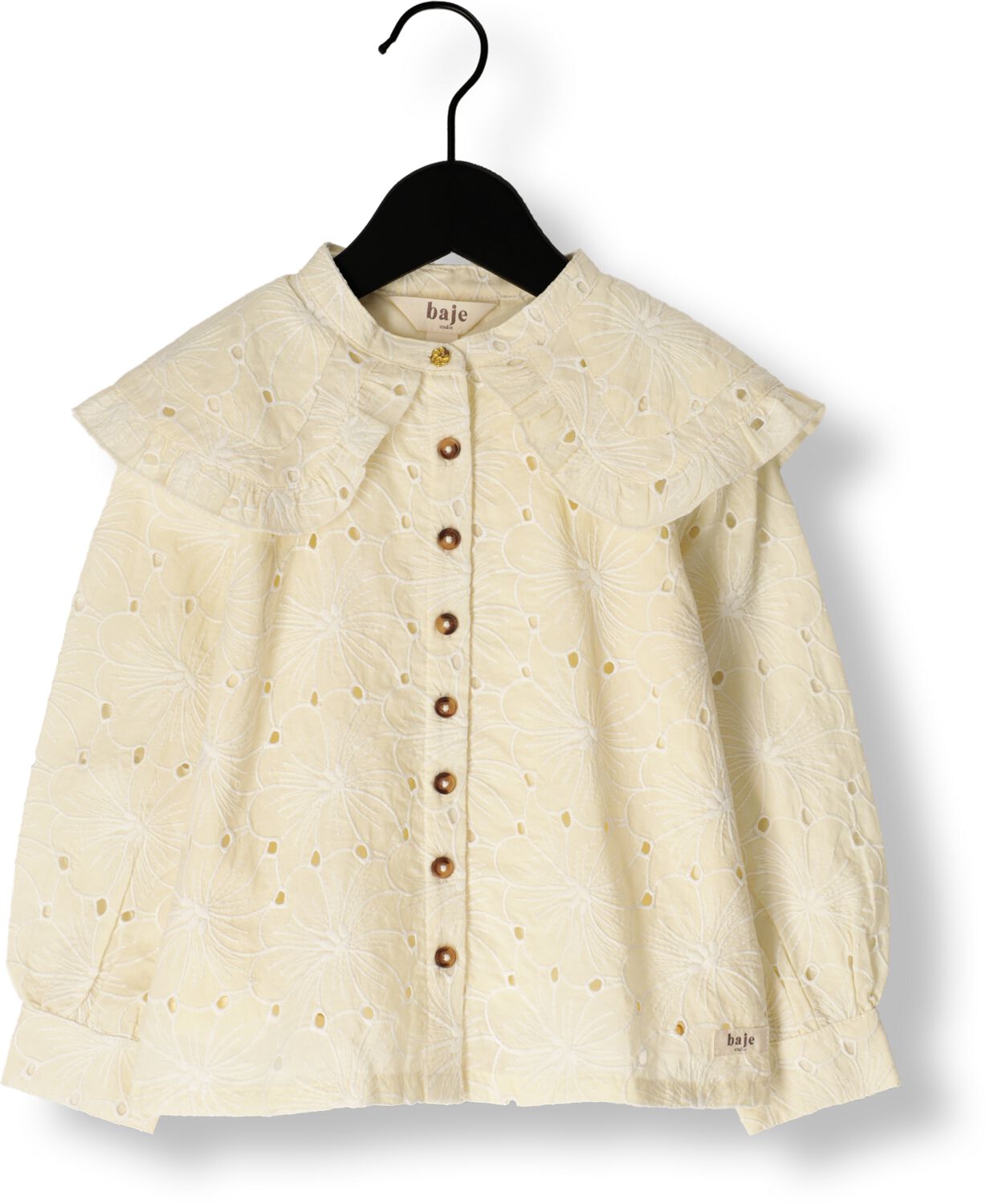 BAJE STUDIO Meisjes Blouses Rosal Creme