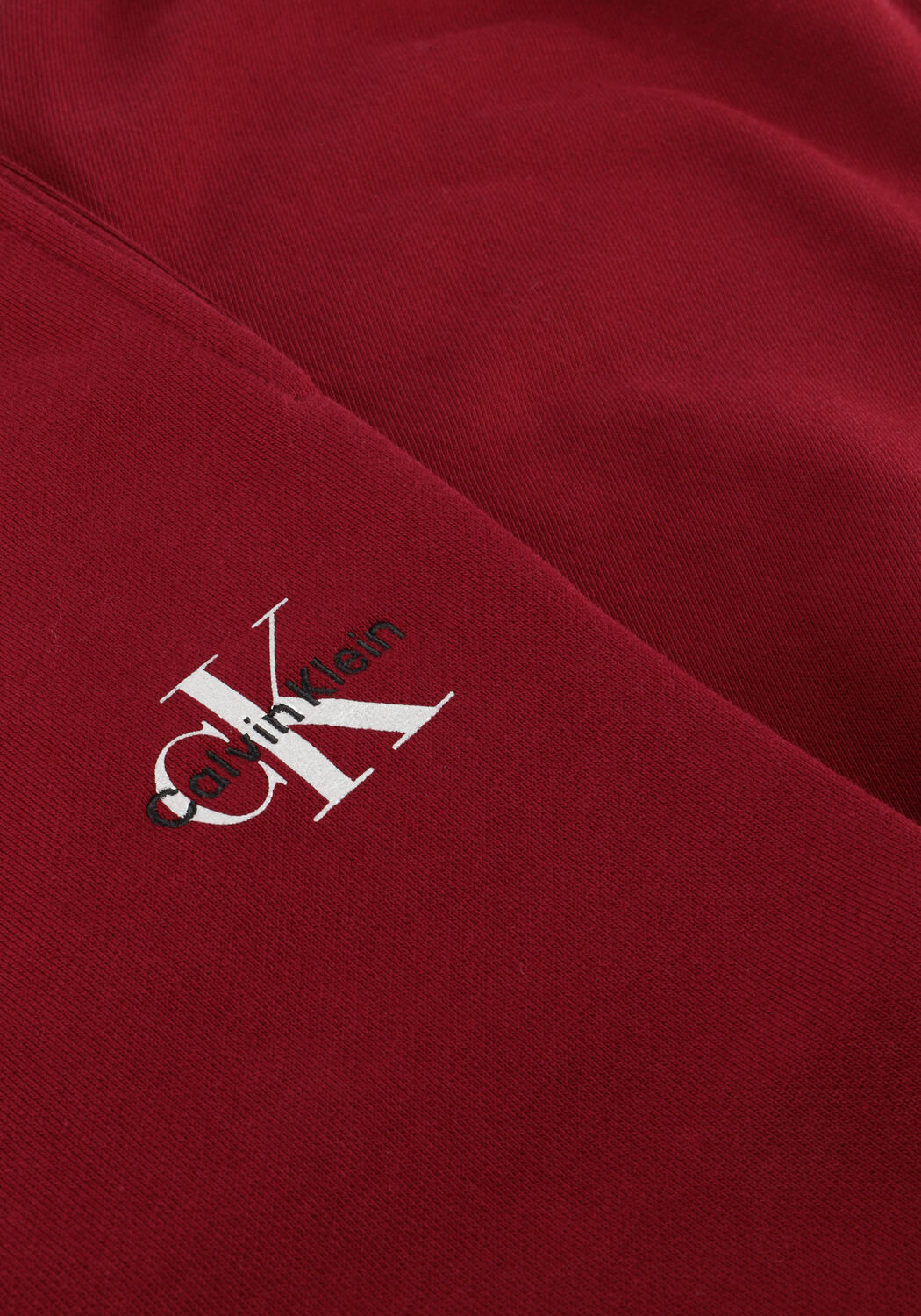 Bordeaux CALVIN KLEIN Joggingbroek MONOLOGO FRENCH TERRY JOGGER - large