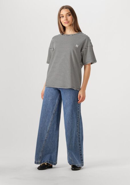 Zwarte MY ESSENTIAL WARDROBE T-shirt DANAMW AMB. TEE - large