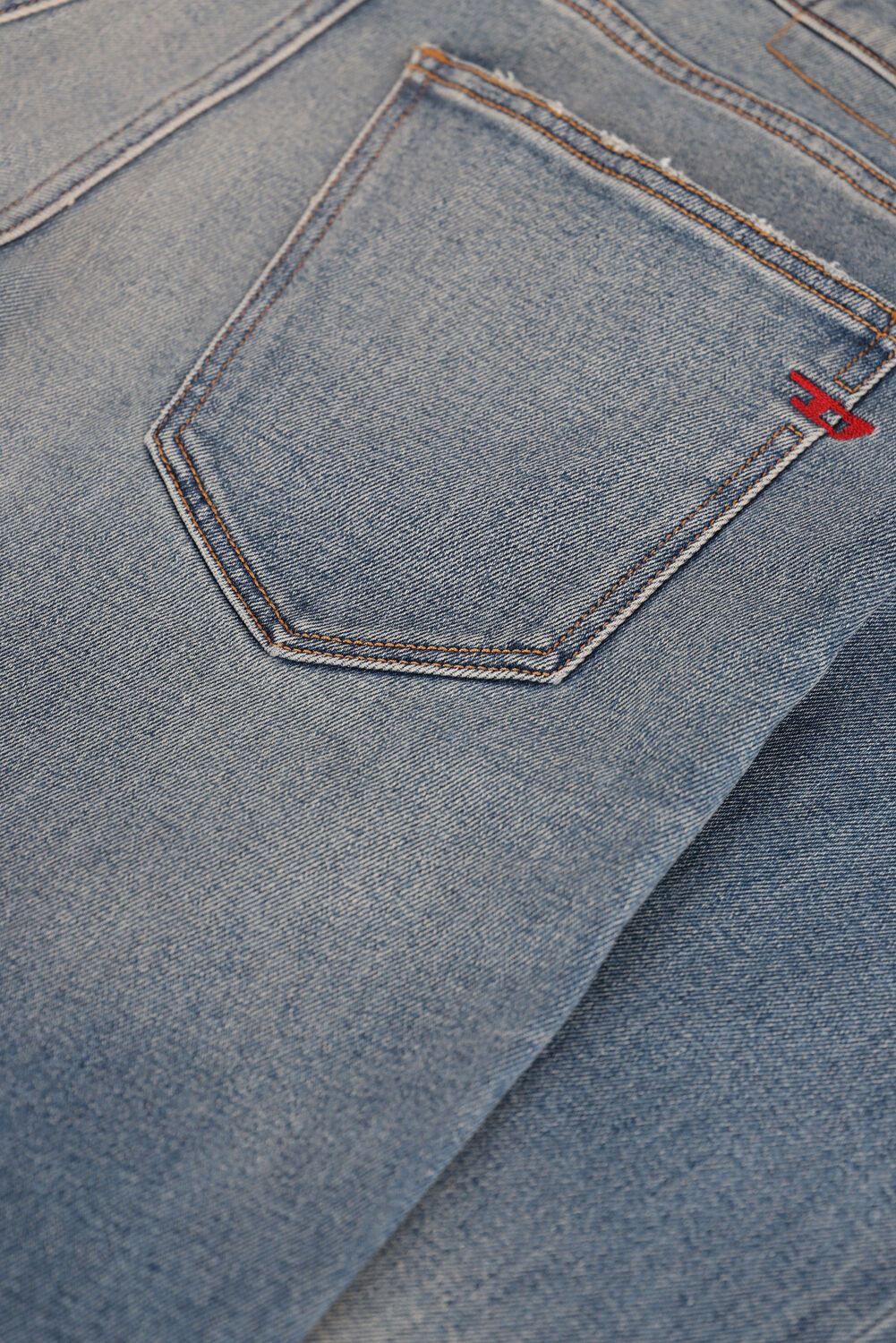 Blauwe DIESEL Slim fit jeans 2019 D-STRUKT - large