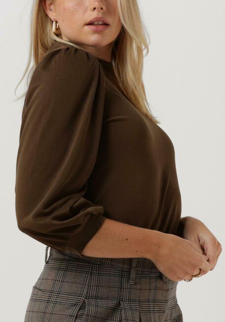 Bruine MINUS Top HELENE TEE - large