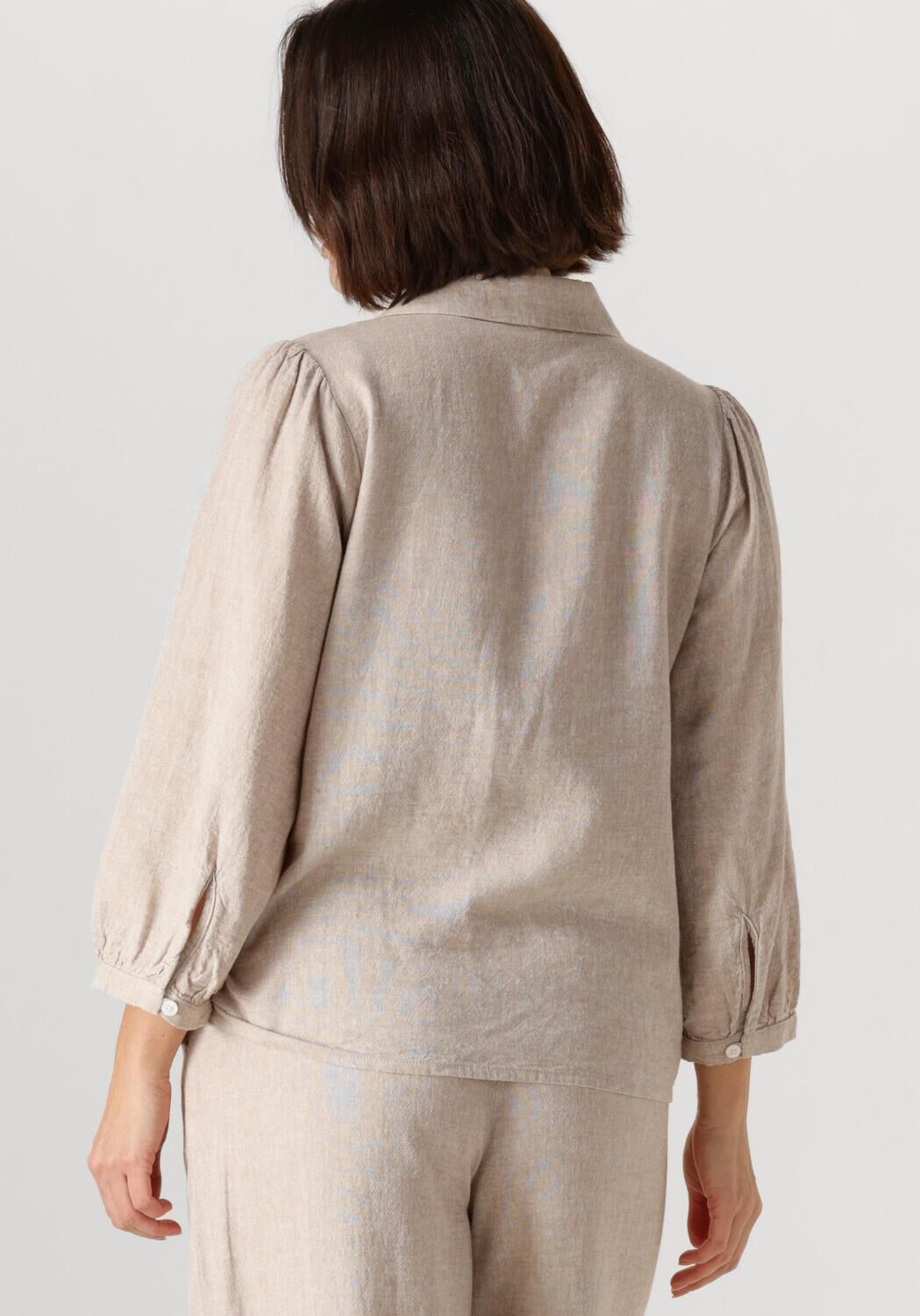 MSCH COPENHAGEN Dames Blouses Mschpennie Ginia 3 4 Shirt Beige