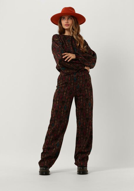 Zwarte REFINED DEPARTMENT Flared broek ABBA - large