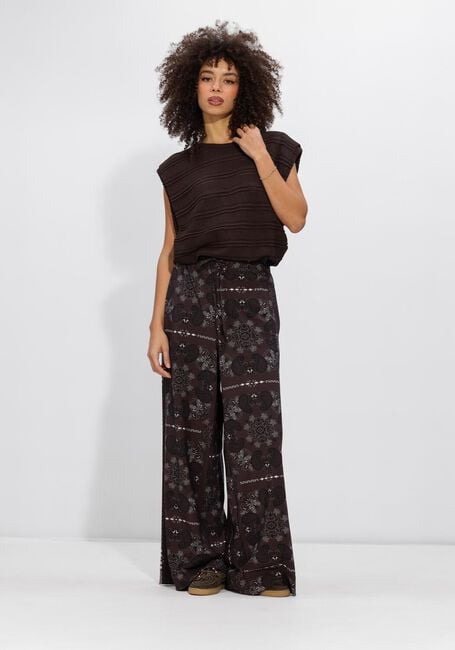 Bruine STUDIO ANNELOES Top Leona knitted top - large