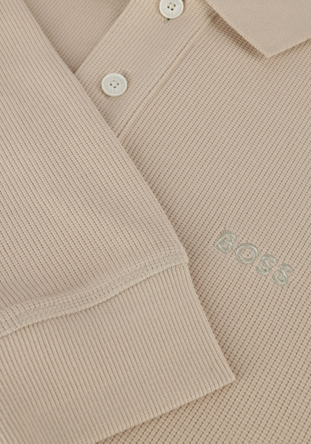 Beige BOSS ORANGE Polo PATEMPESTO LONG - large