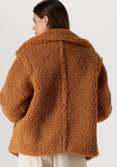 Camel UGG Teddy jas GERTRUDE SHORT TEDDY COAT - large