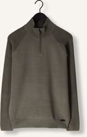 Olijf GENTI Trui TURTLE ZIP Olijf GENTI Trui TURTLE ZIP - medium