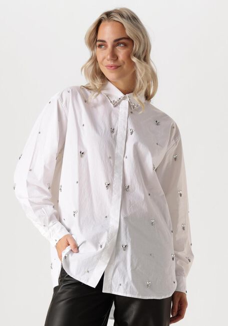 Witte COPENHAGEN MUSE Blouses CMVATAN-SHIRT - large