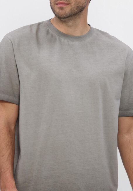 Grijze ANERKJENDT T-shirt AKVILLADS WASHED TEE - large