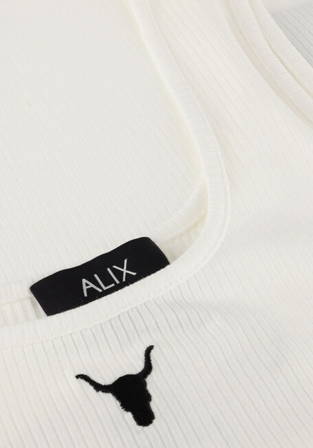 Witte ALIX THE LABEL Top LADIES KNITTED TANKTOP Witte ALIX THE LABEL Top LADIES KNITTED TANKTOP - large