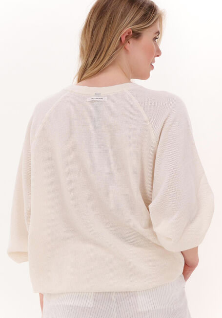 Ecru 10DAYS Sweater SQUARE MESH SWEATER - large