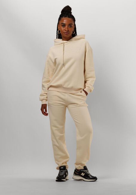 Ecru ALIX THE LABEL Trui LADIES KNITTED ALIX HOODIE - large