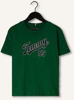 Donkergroene TOMMY HILFIGER T-shirt TH COLLEGE 85 TEE S/S Donkergroene TOMMY HILFIGER T-shirt TH COLLEGE 85 TEE S/S - medium