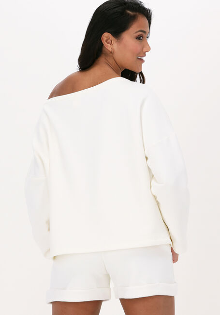 Witte LUNE ACTIVE Trui KATIE CREW - large