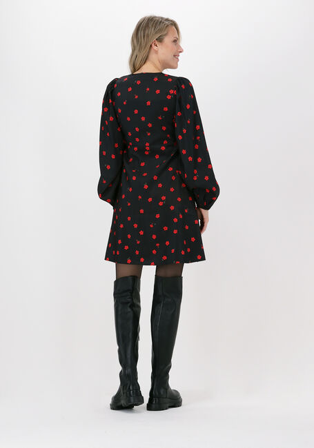 Zwarte ENVII Mini jurk ENCORALINE DRESS 6859 - large