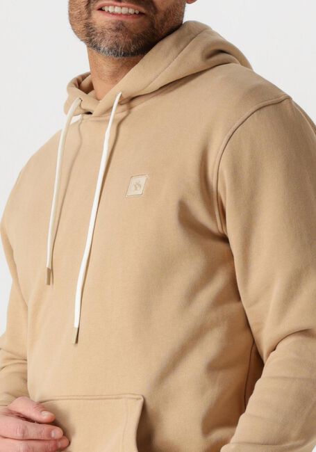Zand SCOTCH & SODA Sweater BADGE LOGO HOODIE - large