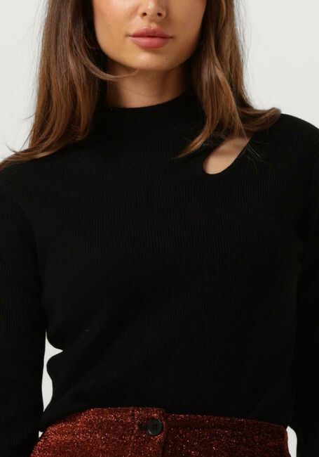 Zwarte YDENCE Trui KNITTED TOP KYLA - large